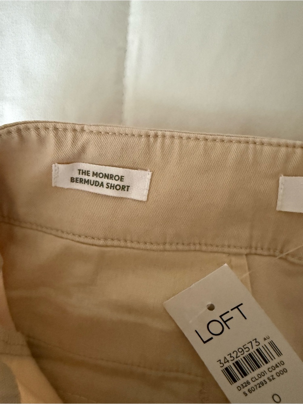 LOFT Khaki/Tan Bermuda Shorts - Picture 4 of 4